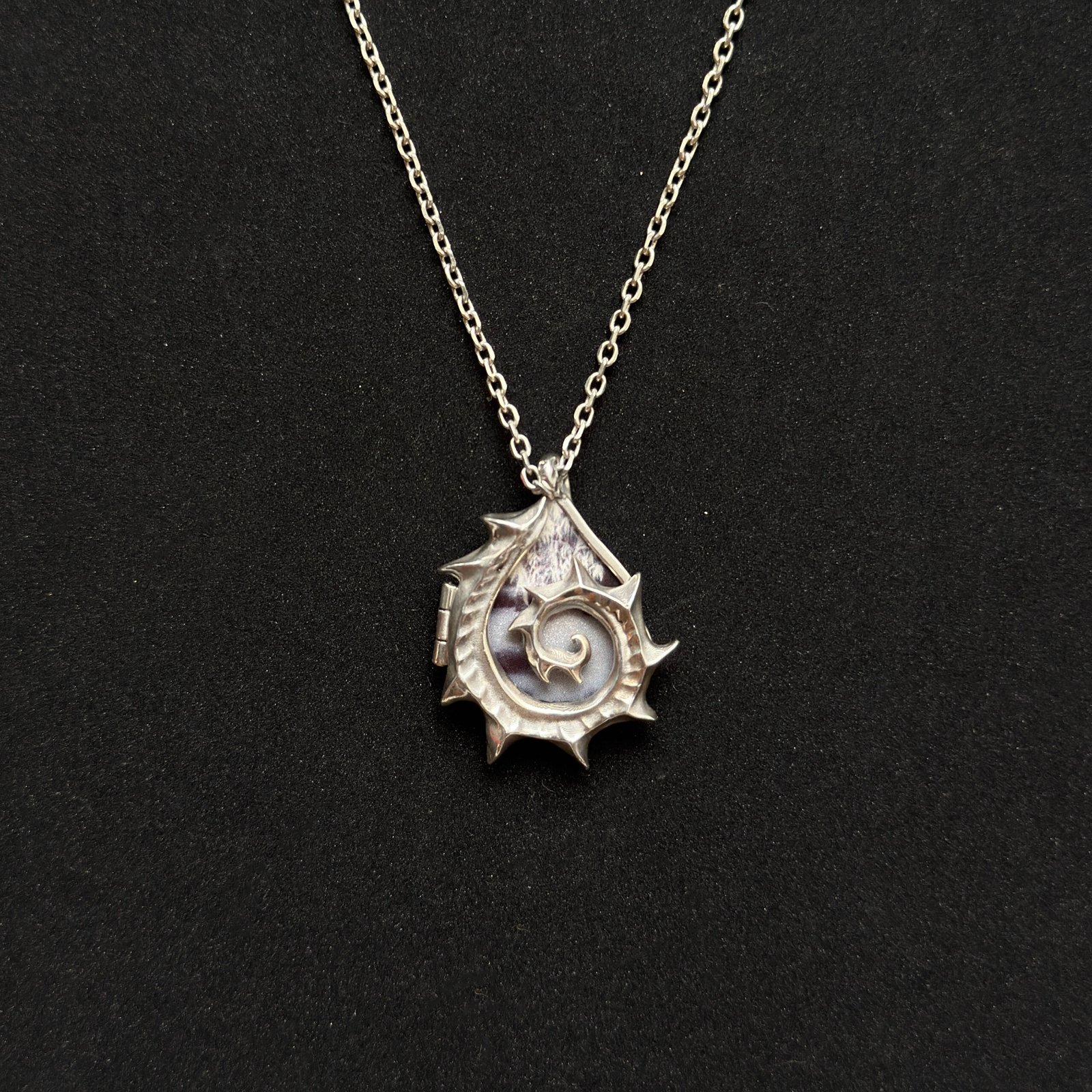 SACRED SPIRAL LOCKET NECKLACE